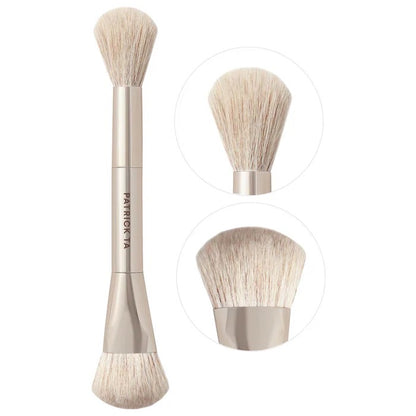 PATRICK TA - Dual Ended Precision Blush Brush *preorden*