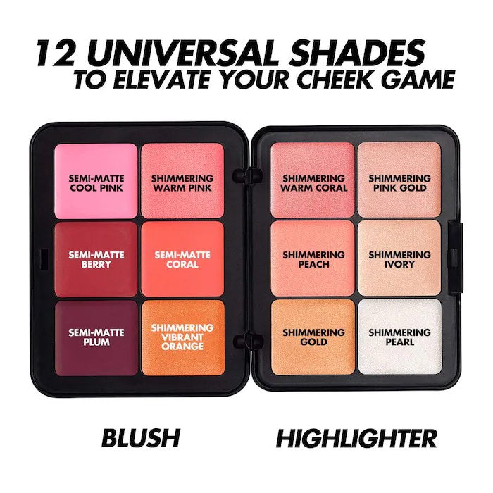 MAKE UP FOR EVER - HD Skin Blush & Glow Longwear Cream Face Palette *preorden*